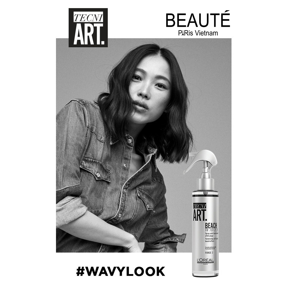 [L'Oreal] 2 Loreal techni art beach waves spray 150ml (hardness: 2)