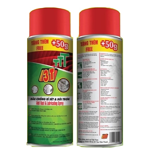 [HCM]Chai xịt chống rỉ sét, phá rỉ sét 3T 150gr