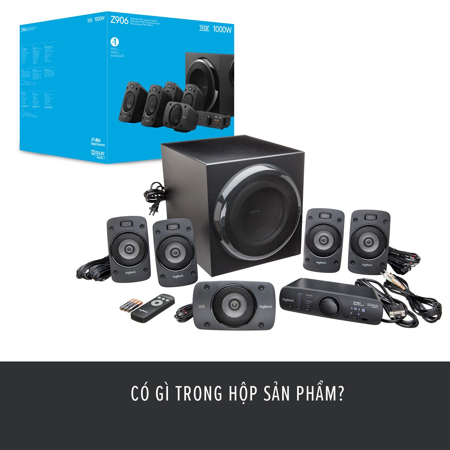 Loa vi tính cao cấp LOGITECH Z906 (5.1)