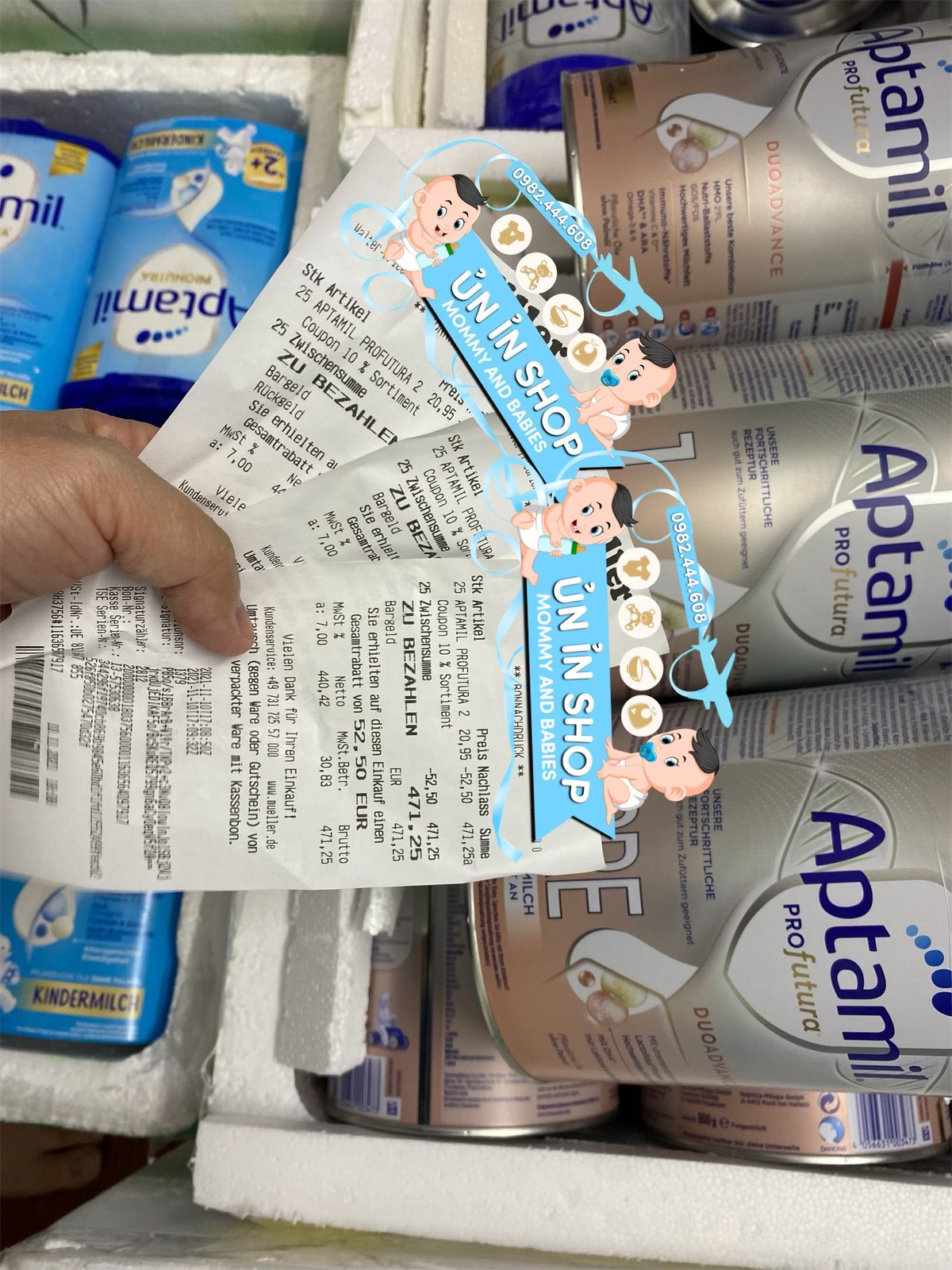 Sữa Aptamil Đức Profutura 800g (đi air, có bill, date xa) - Số 1 (0-6 tháng)