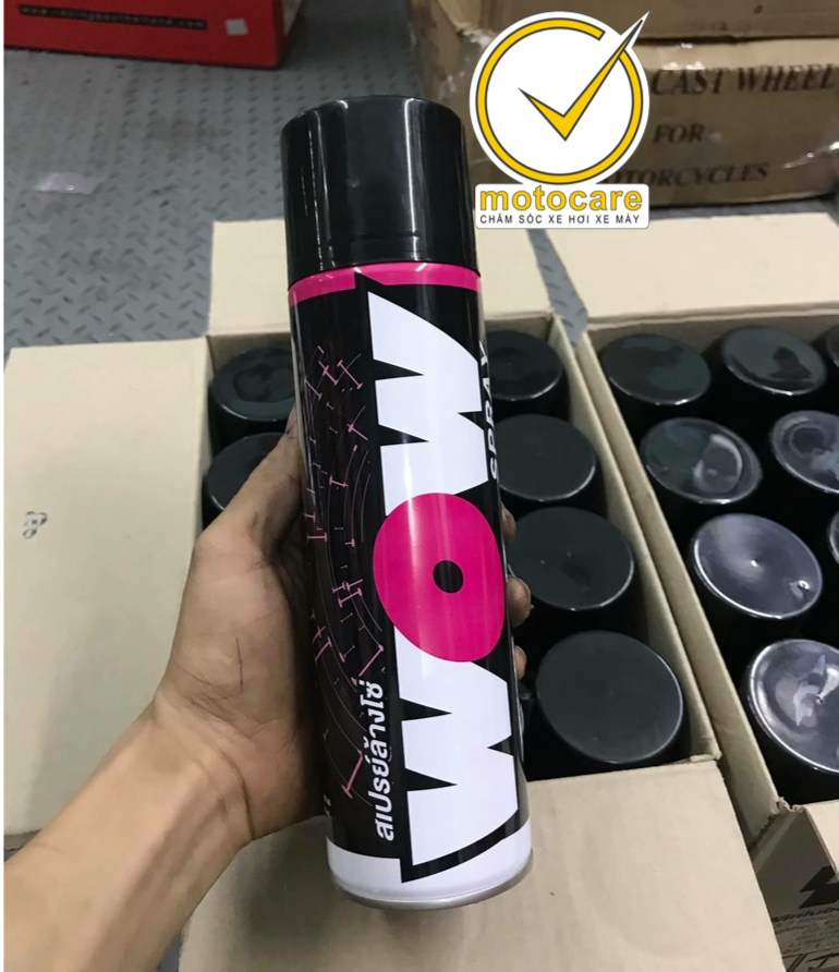 Xịt vệ sinh sên cực mạnh rửa sên WOW SPRAY 600ml