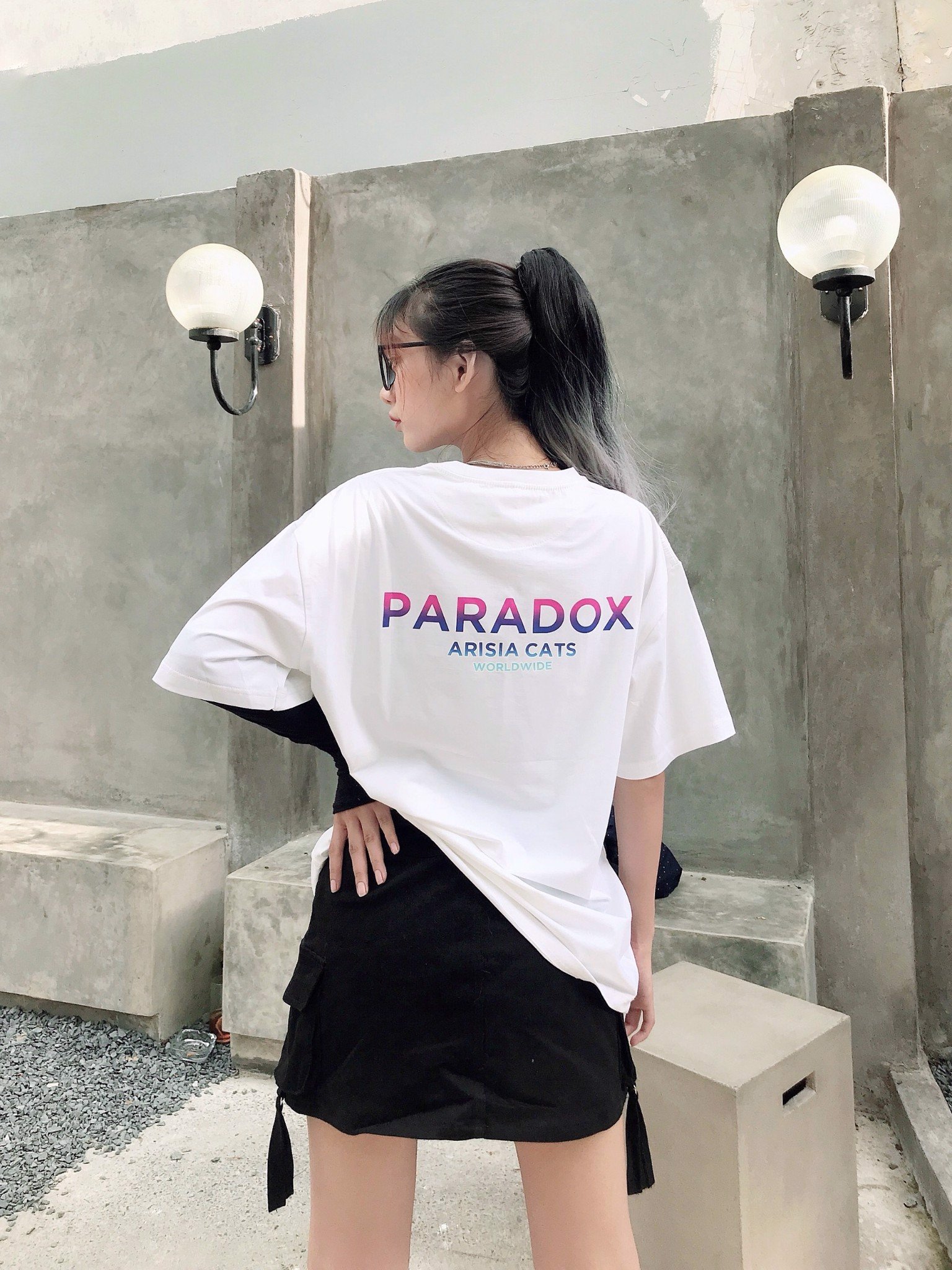 PARADOX Áo thun tay ngắn ARISIA CATS TEE