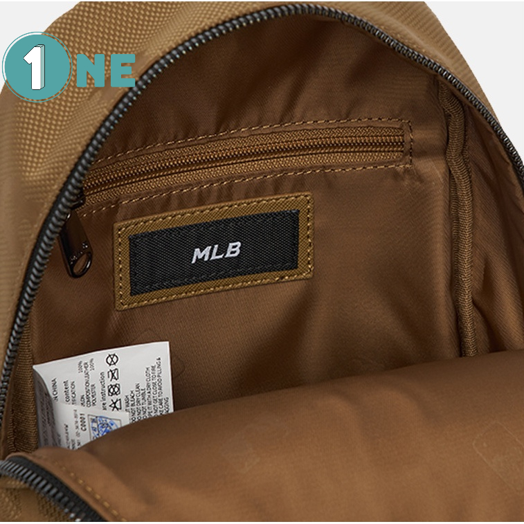 Balo Mini MLB NY Monogram Nylon Jacquard Backpack Full Tag Mac
