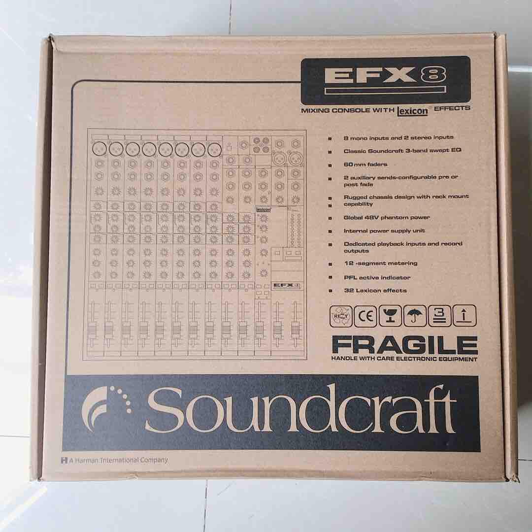 Mixer Soundcraft EFX8