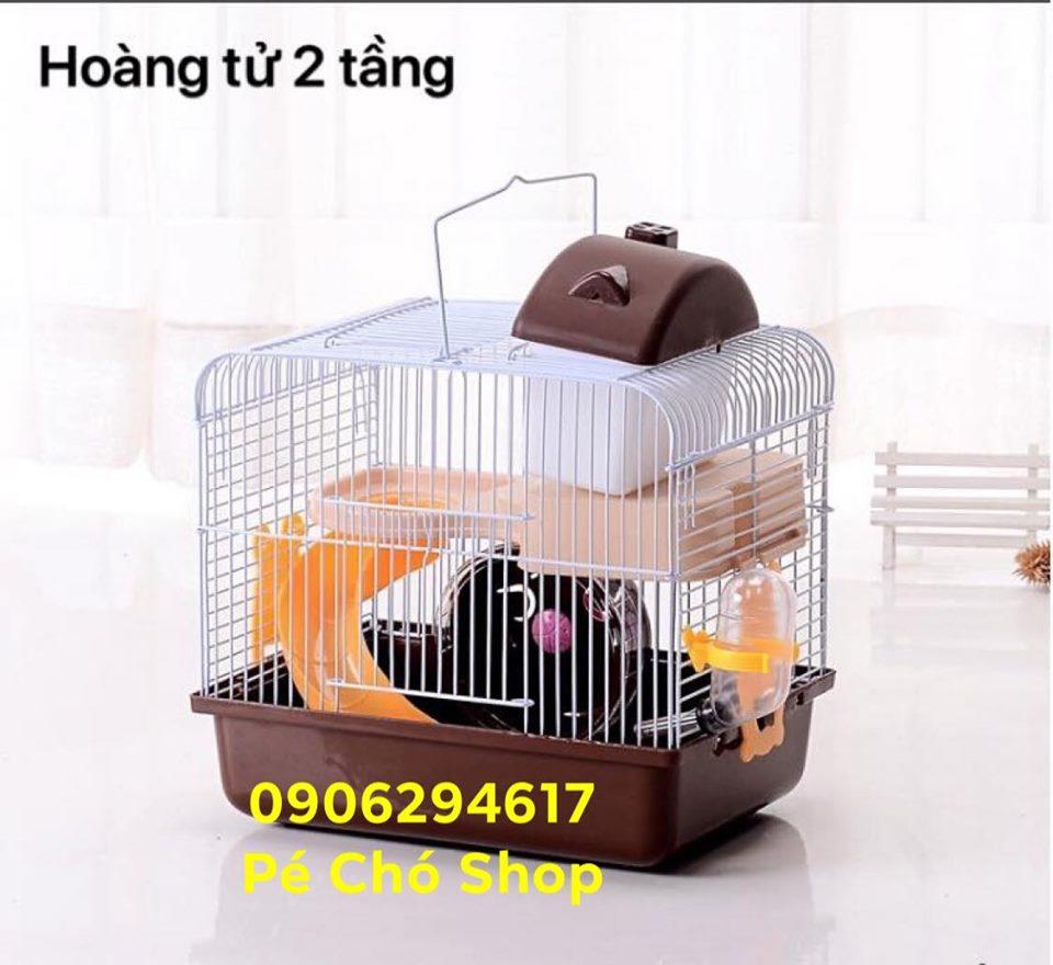 [HCM]Lồng hamster Hoàng Tử Bé size LỚN d26-r205-c29cm .