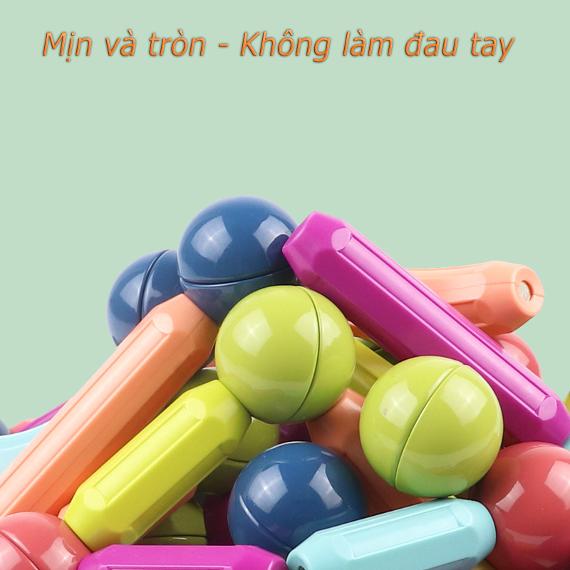 Bộ lắp ghép nam châm ( 36, 42,64) chi tiết