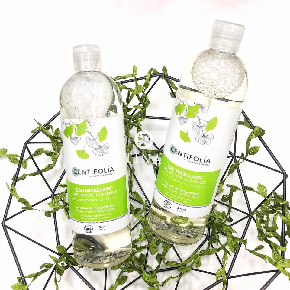 Nước Tẩy Trang Centifolia Eau Micellaire 500ml