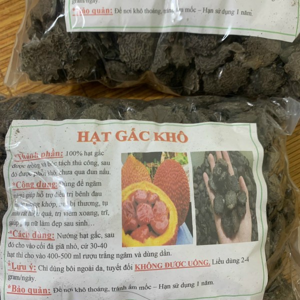 1kg hat gấc khô