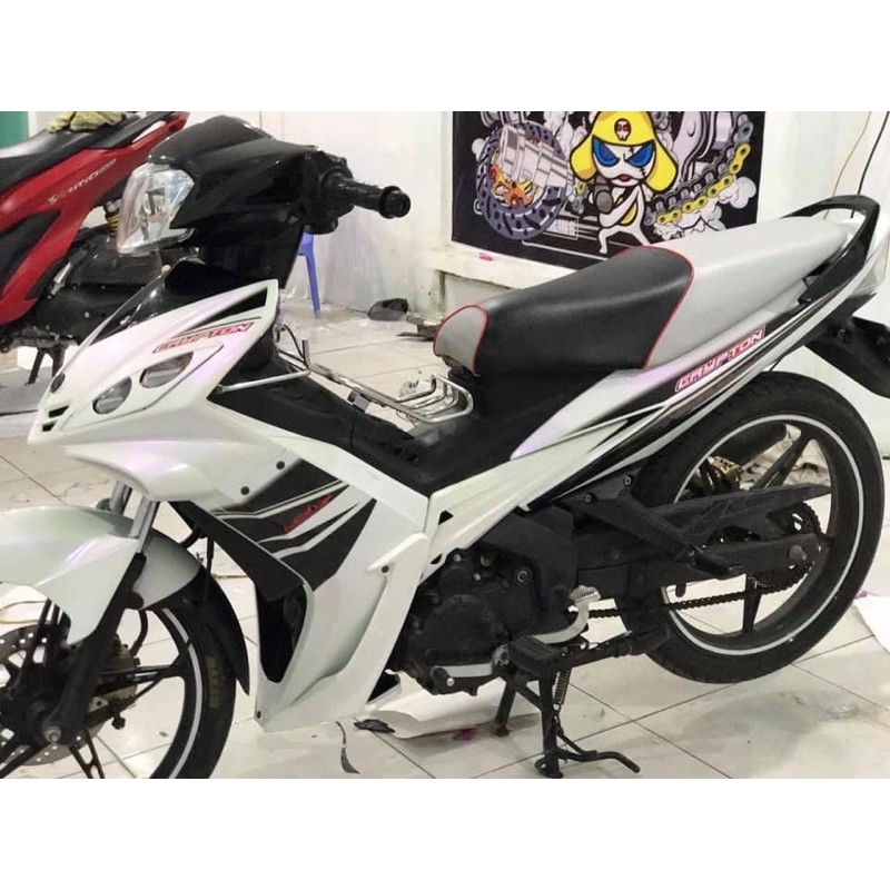 Tem rời Exciter 2010 Trắng đen