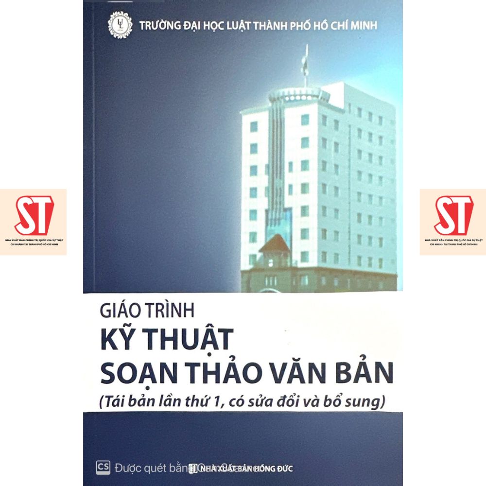 Giáo trình kỹ thuật soạn thảo văn bản