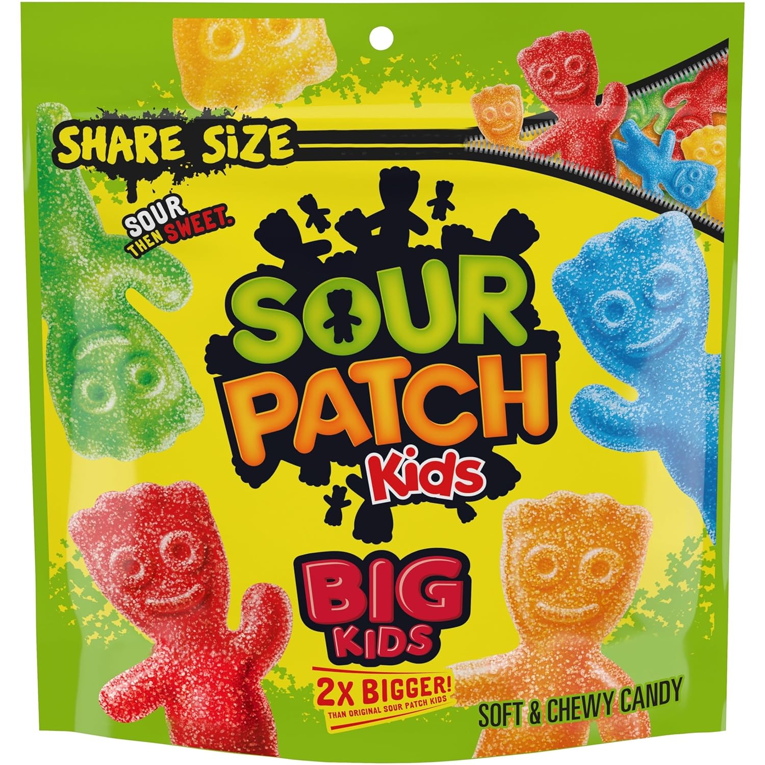 [HCM]Kẹo dẻo Big Sour Patch Kids gói siêu to - 340gram
