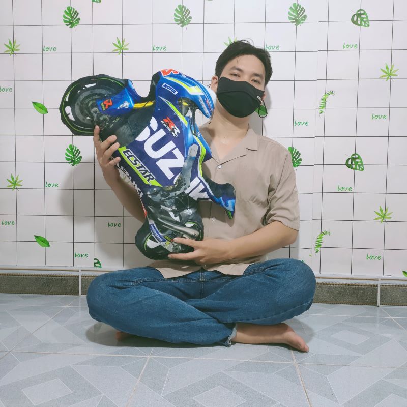 GỐI ÔM NGỦ CHO BÉ GỐI NẰM NGỦ HÌNH CHIẾC XE ĐUA SIZE LỚN NHIỀU MÀU CHO BÉ TRAI