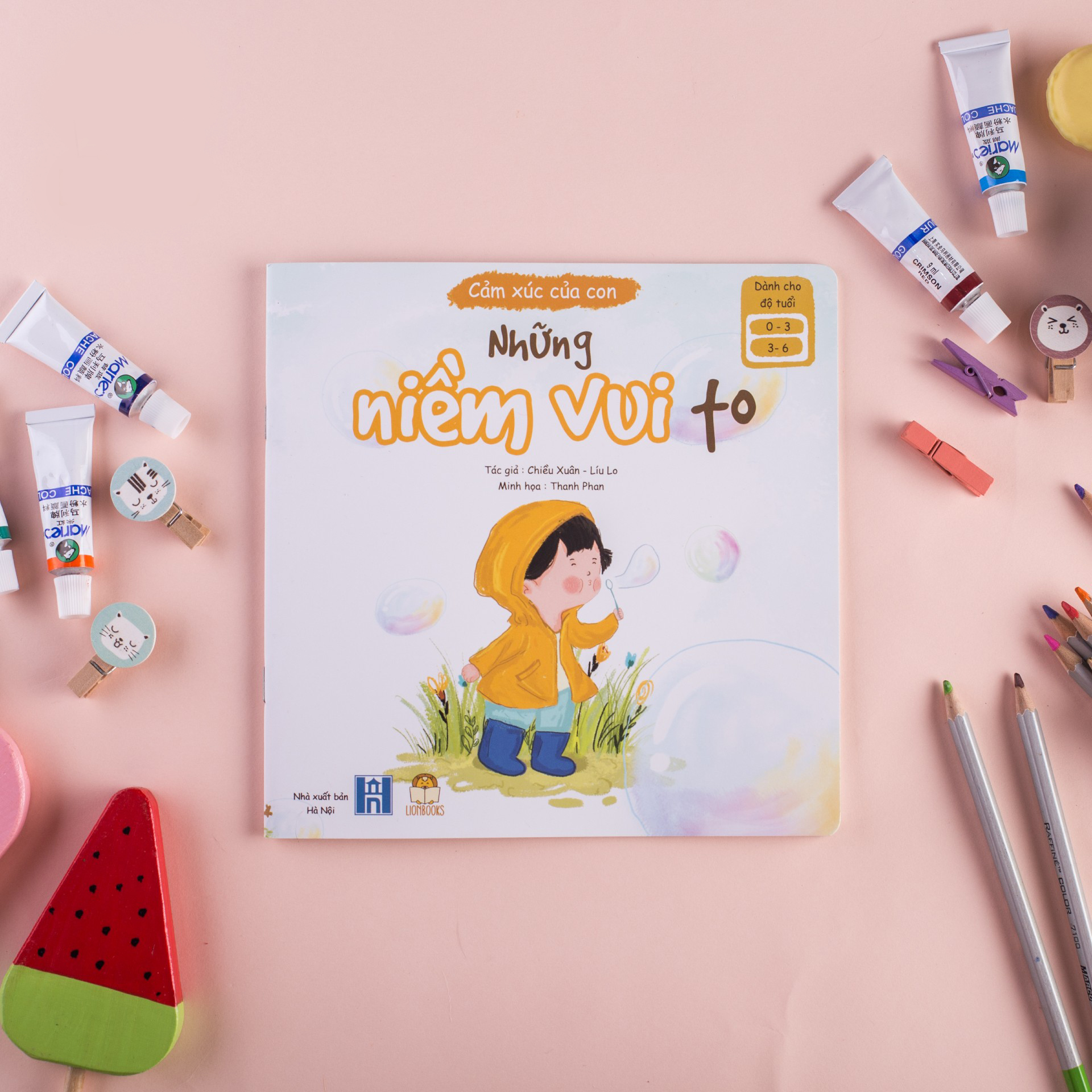 [FREESHIP] Sách Thiếu Nhi Cho Bé - Cảm Xúc Của Con