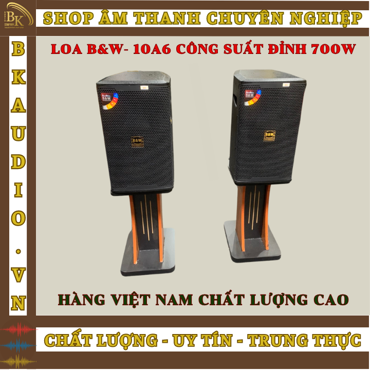 Loa b&w-10a6 để bàn hoặc treo tường cao cấp b&w công suất lớn loa b&w-10a6 bass 25cm . thiết kế tinh tế, tô điểm cho không gian của bạn.