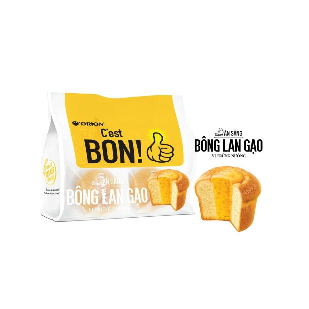 Bánh ăn sáng C’est Bon Orion gói 5 cái x 17g