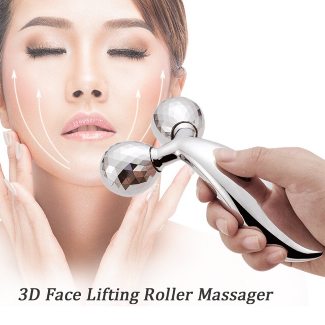 Cây Lăn Massage Mặt 3D Hàn Quốc