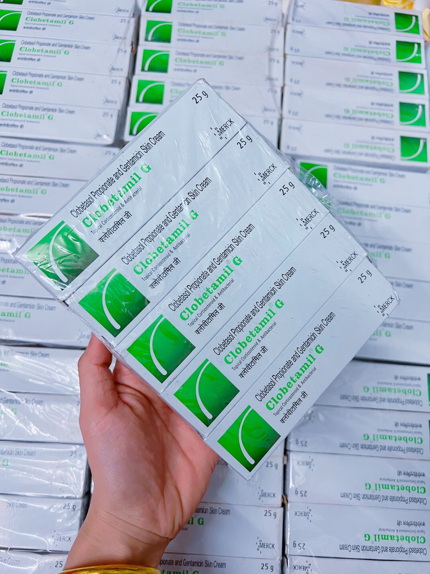 Tuýp kem clobetamil G 25gram
