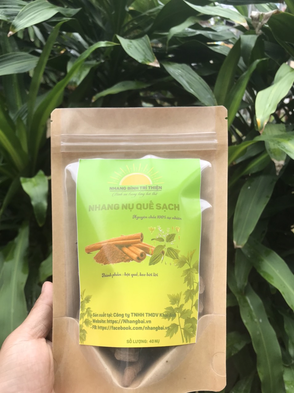 Nhang Nụ Quế Bình Trí Thiện mùi hương thơm ngọt (100% Tự nhiên)