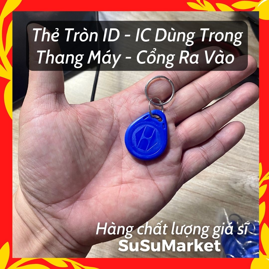 Thẻ từ ID 125 KHz và IC 13.56 Mhz [Thẻ & Móc Khoá]