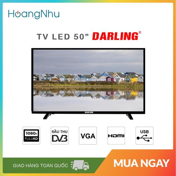 Bảng giá TV LED Darling 50 inch 50HD955T2 (Full HD, truyền hình KTS) - Bảo hành toàn quốc 2 năm