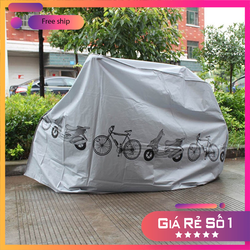 Bạt trùm phủ xe máy che nắng mưa, bạt phủ xe máy