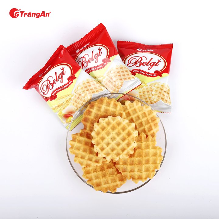 Bánh trứng sữa Belgi 18 gói 250g