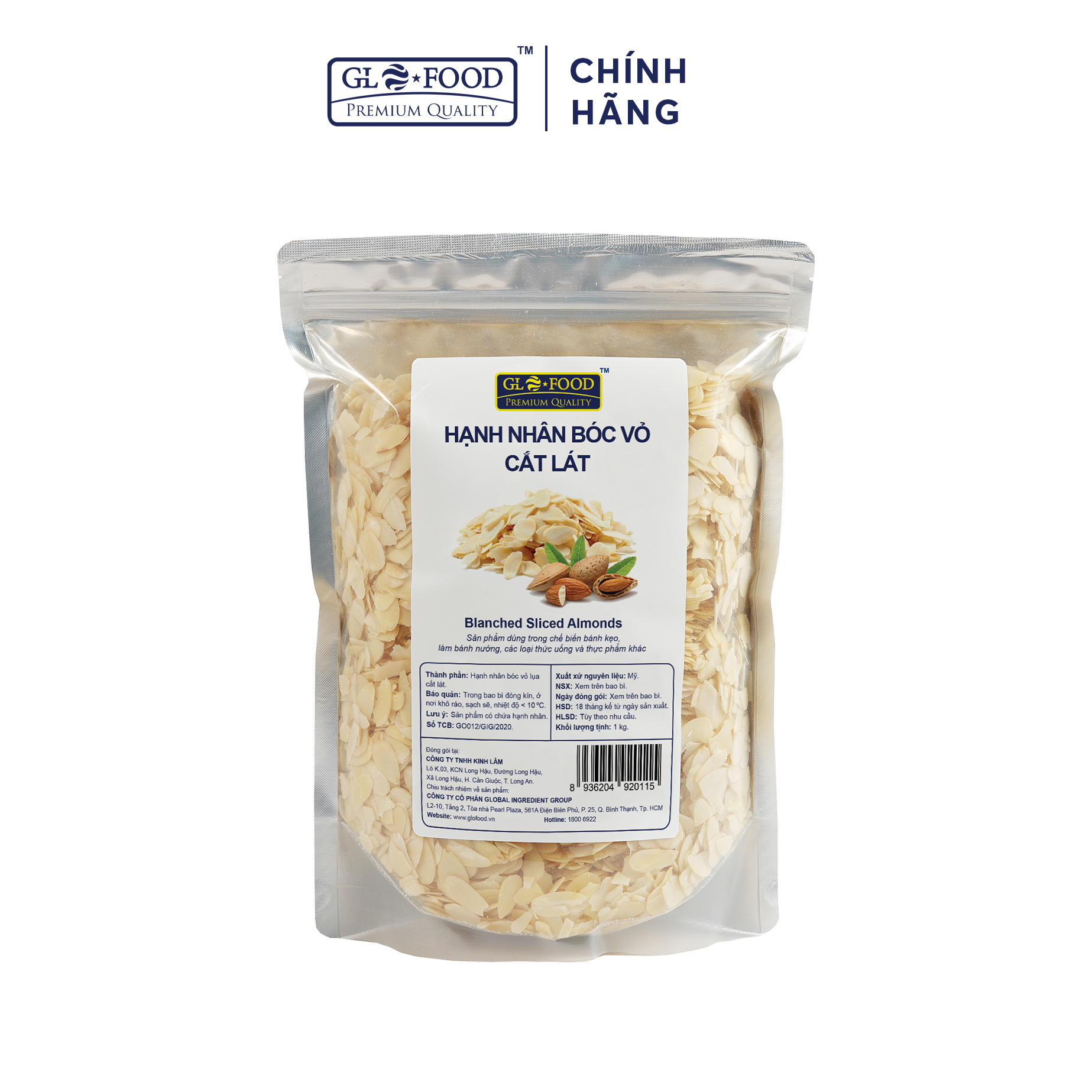 HẠNH NHÂN CẮT LÁT 1 KG