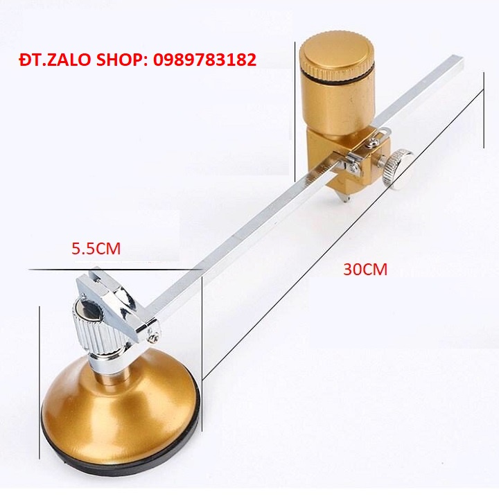 Dao cắt kính compa , đường kính cắt tối đa 60cm
