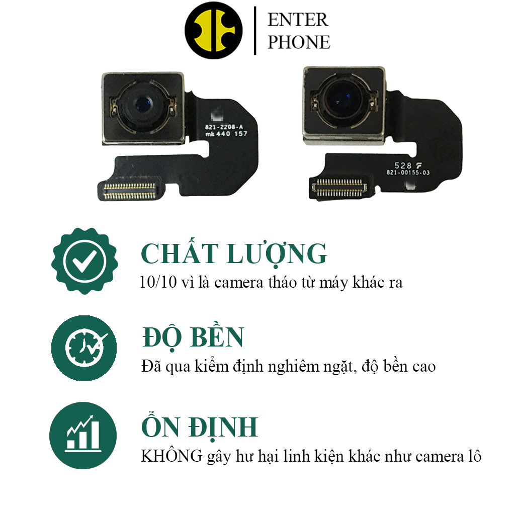 Camera sau 6G/ 6S/ 6 Plus/ 6S Plus ZIN BÓC MÁY