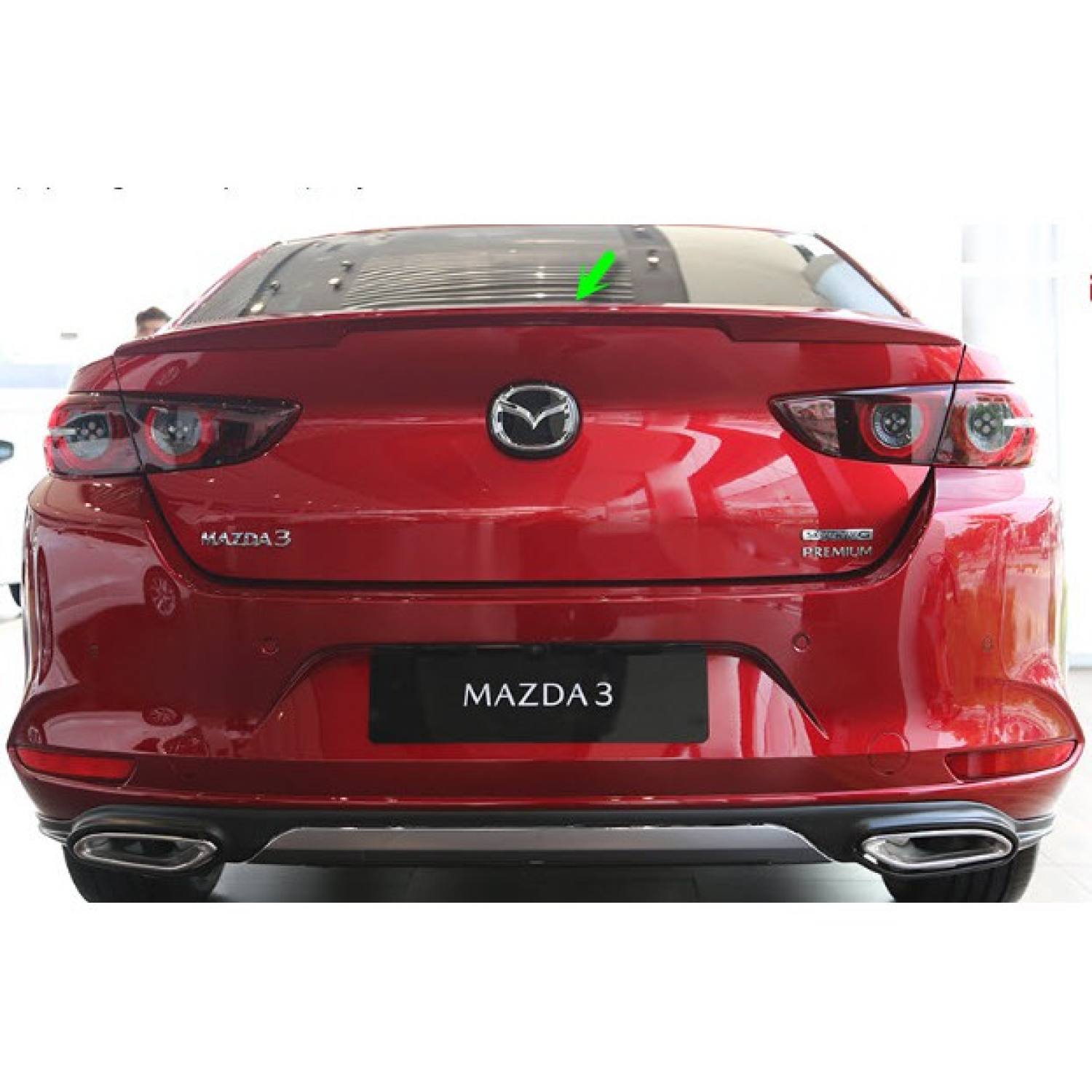 Đuôi gió liền cốp mazda 3 2020 2021 2022 2023 sedan
