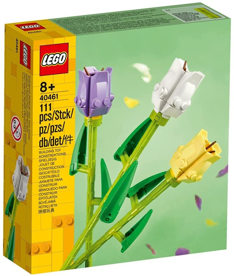 [HAPPY BRICKS] - LEGO  ICONIC - 40461 - TULIPS - HOA TULIPS
