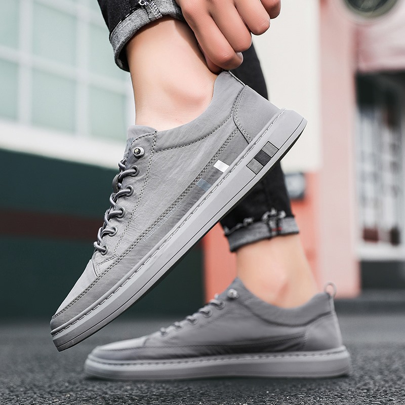 Giày Sneaker Nam Chất Liệu Vải polyester (gió) chống thấm Hot 2023