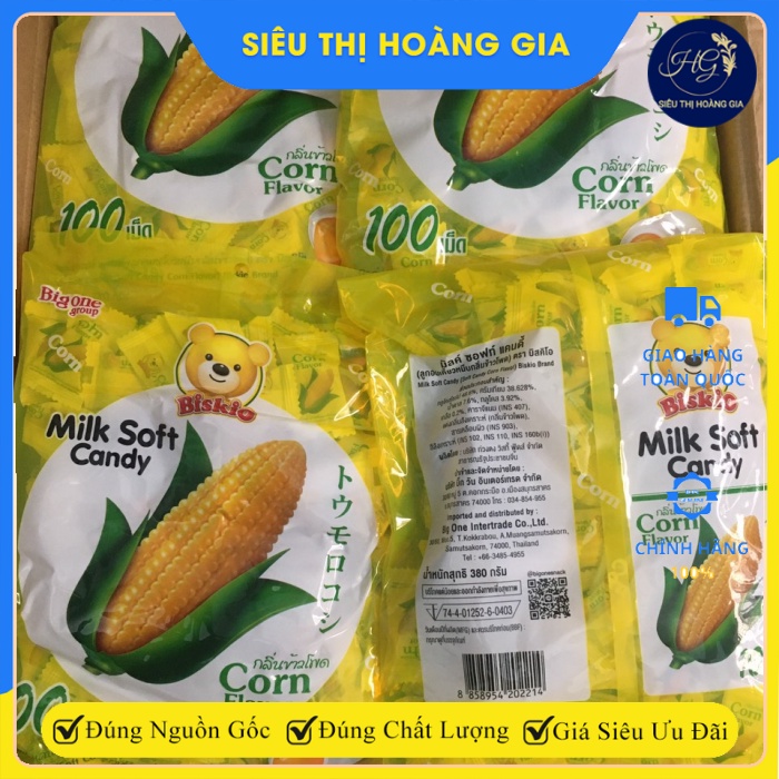 KẸO DẺO TRÁI CÂY MILK SOFT CANDY