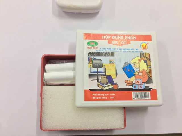 [Mua Kèm Deal Hot] Hộp Đựng Phấn MIC221 kèm phấn và bông lau