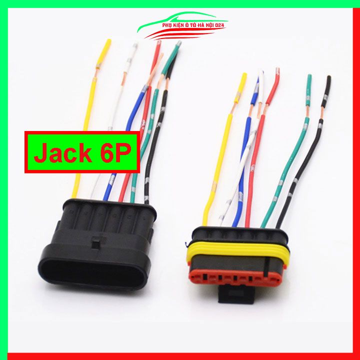 Bộ jack cắm kết nối nhanh chống thấm nước cho ô tô, xe máy, cút nối, đầu nối dây điện nhanh đủ loại chân 1P, 2P, 3P, 4P, 5P, 6P