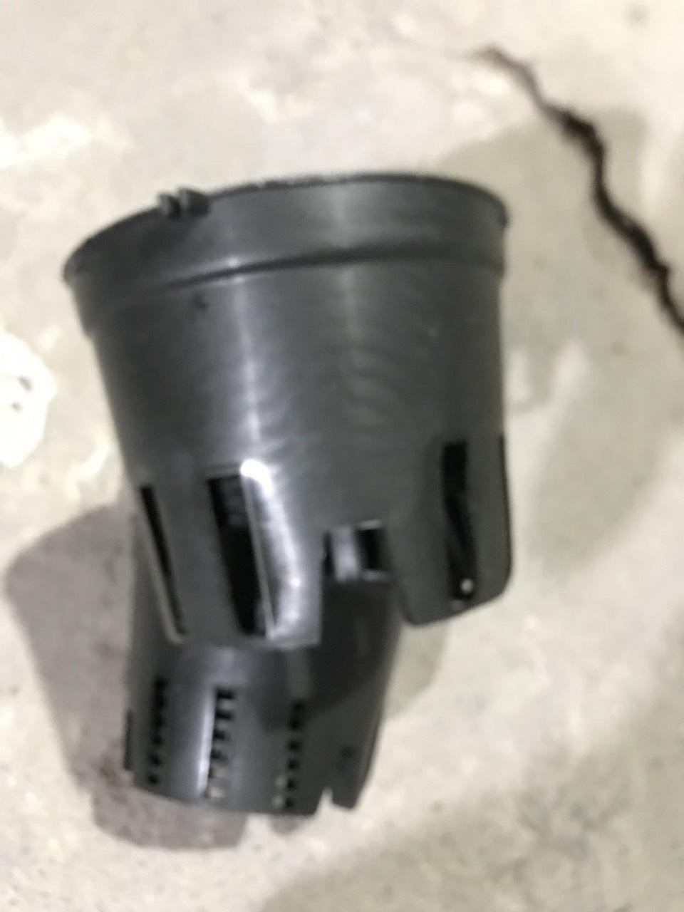 Combo 20 chậu nhựa đen phi 21-DA