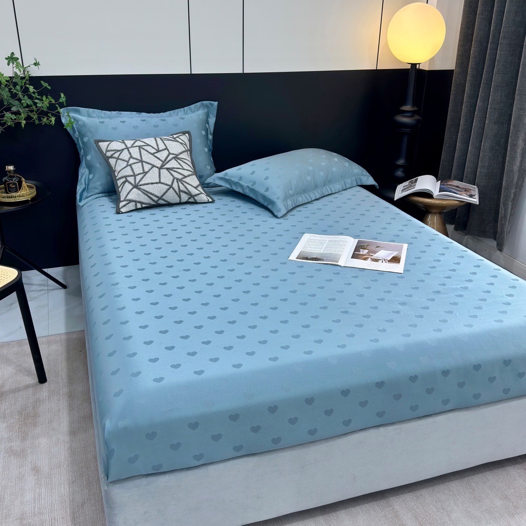 SET 3 MÓN VỎ GA GỐI PHI LỤA TIM SIÊU XINH FULL MÀU