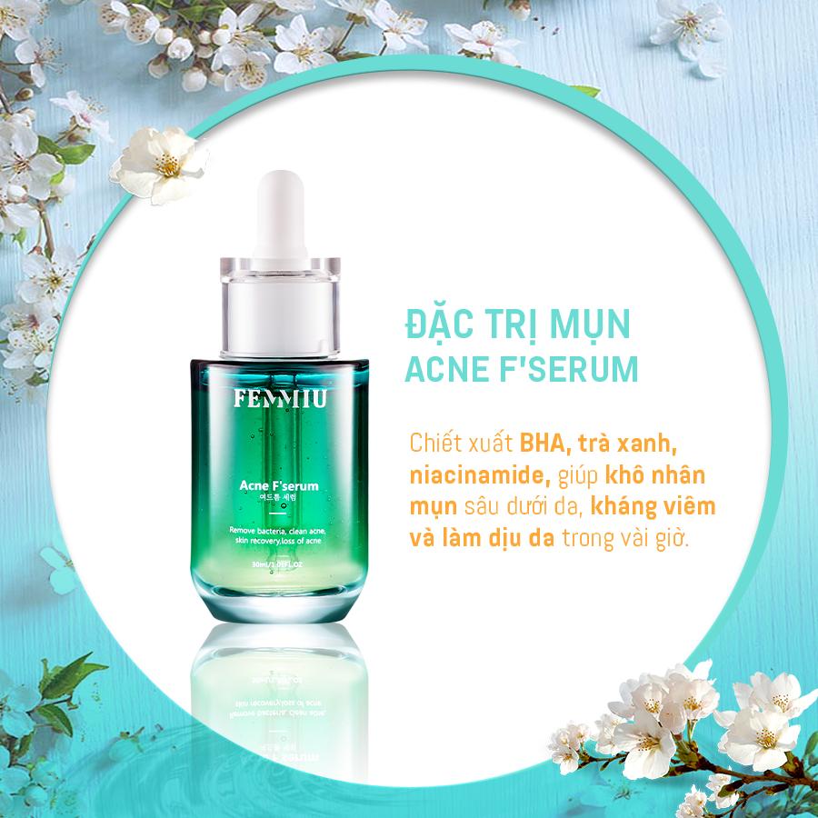 Serum Mờ Thâm Mụn Femmiu (30ml) Serum Mờ Thâm Mụn