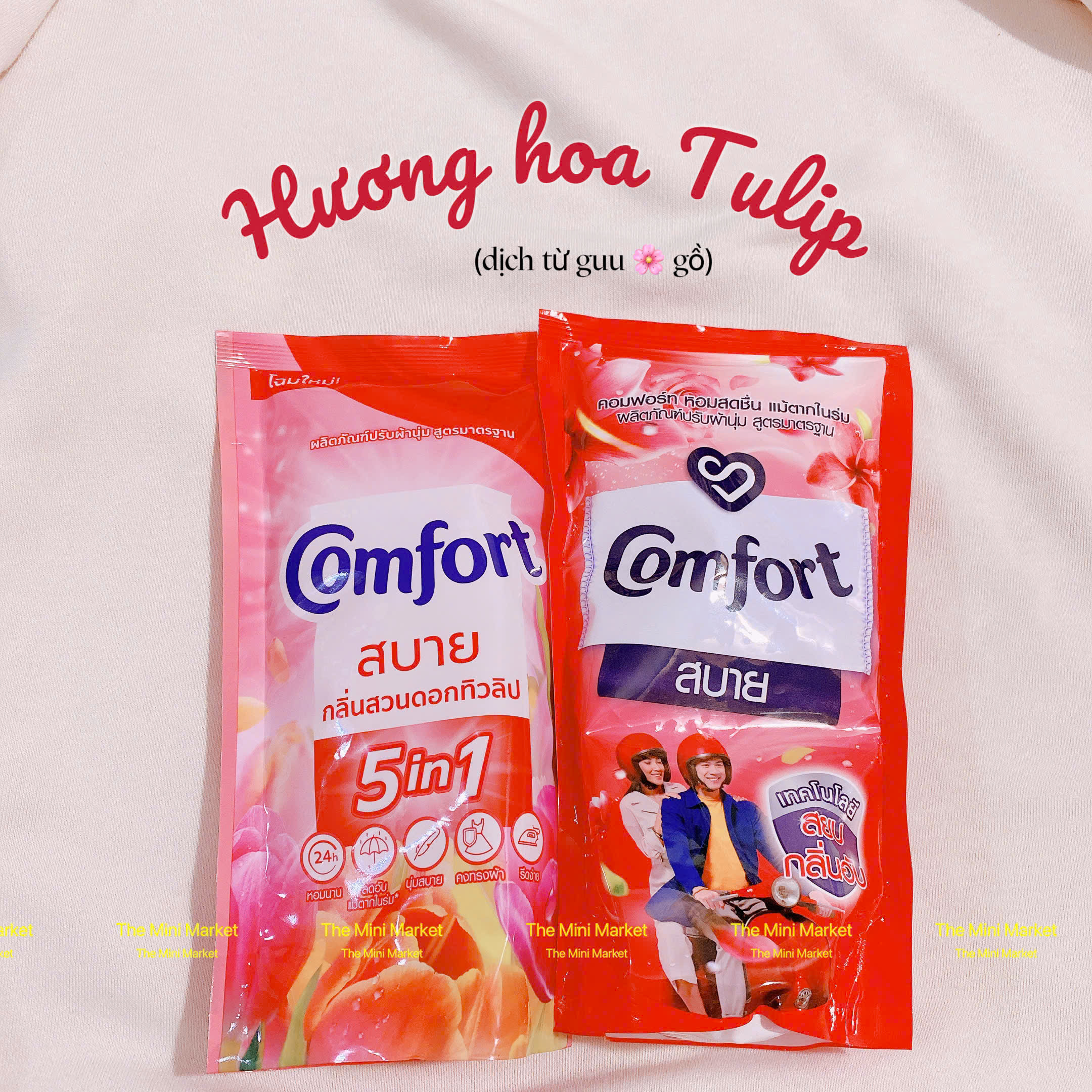 Combo 3 Bịch Nước Xả Comfort Thái Lan 500ml