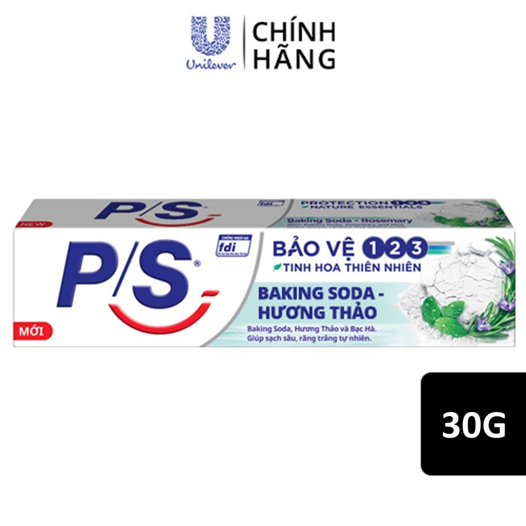 Kem đánh răng PS than tre hoạt tính 30g- Hàng Mini