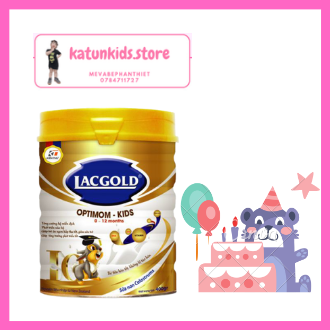 Sữa Bột LACGOLD OPTIMOM KIDS Lon 900g ( từ 0 - 12 tháng )
