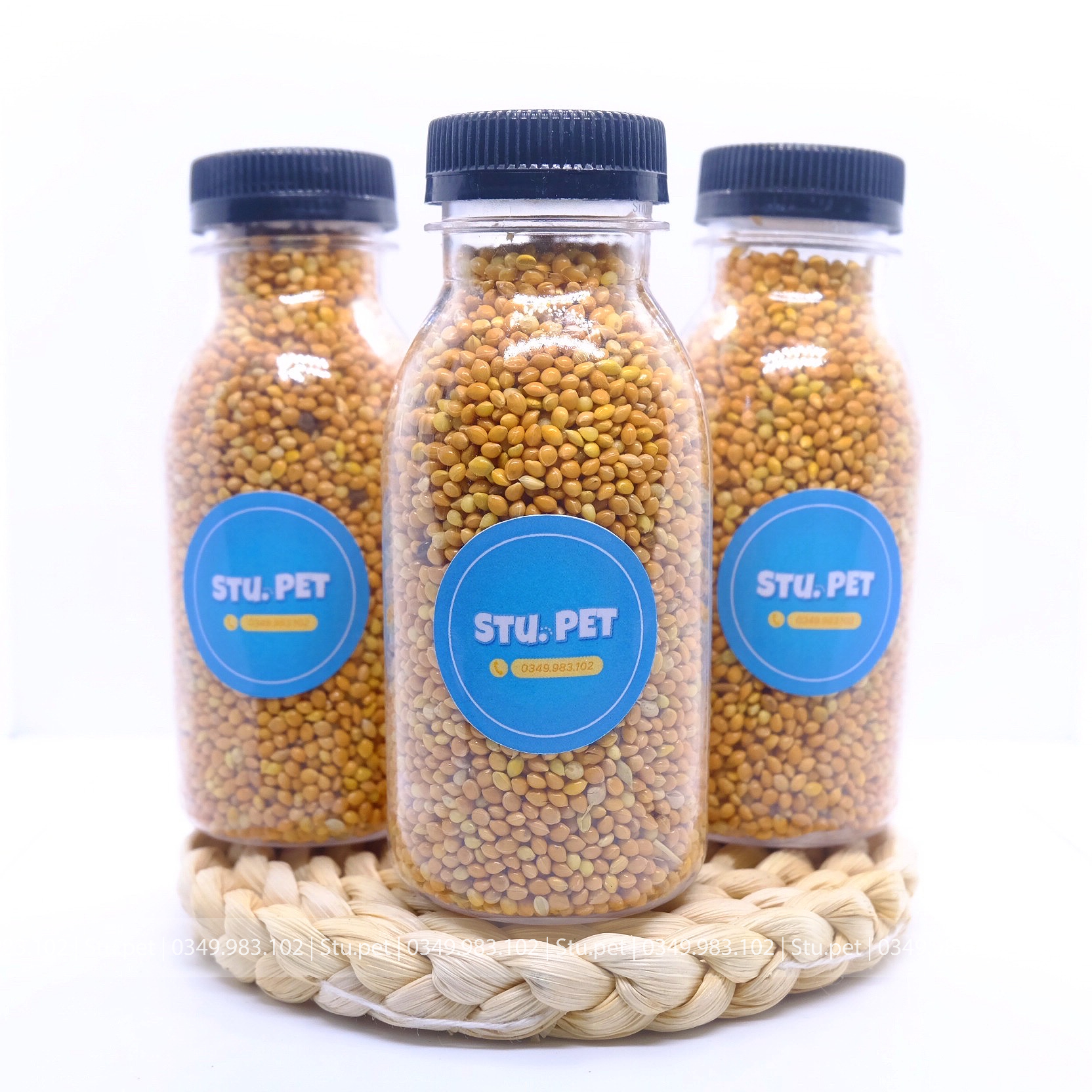 [MỚI KHAI TRƯƠNG] Hạt Kê thức ăn cho Hamster, vẹt, sóc bay, thỏ…100g