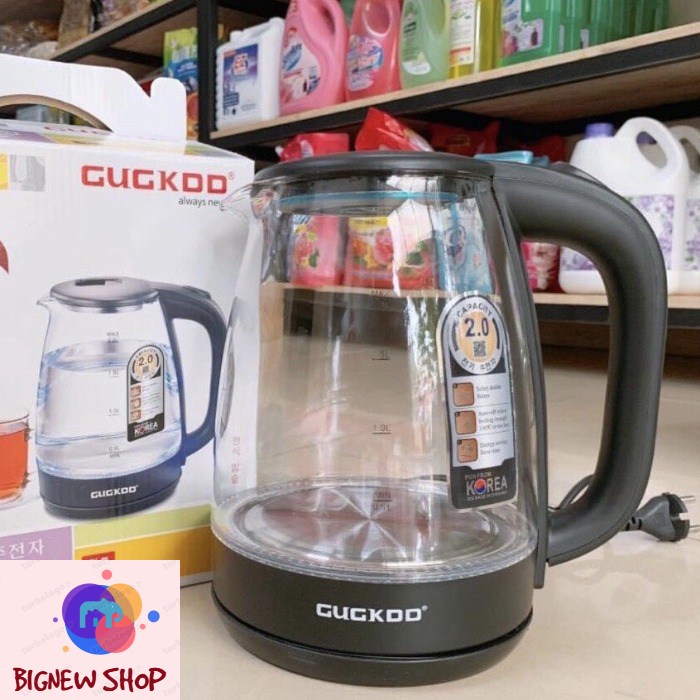 [HÀNG CAO CẤP] Bình Siêu Tốc Cuckoo Thủy Tinh - Ấm Đun Nước Siêu Tốc, Dung Tích 2.0L, Công Suất 1500W, Đun Sôi Cực Nhanh, Tự Động Ngắt Khi Sôi, Cách Nhiệt, Tiết Kiệm Điện Năng, Ấm Đun Siêu Tốc, Ấm Siêu Tốc Cao Cấp, Ấm Siêu Tốc