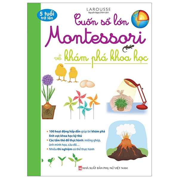 Fahasa - cuốn sổ lớn montessori về khám phá khoa học