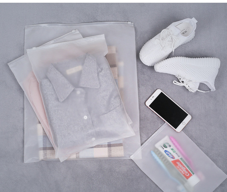 combo 5 size Túi zip tiện ích du lịch
