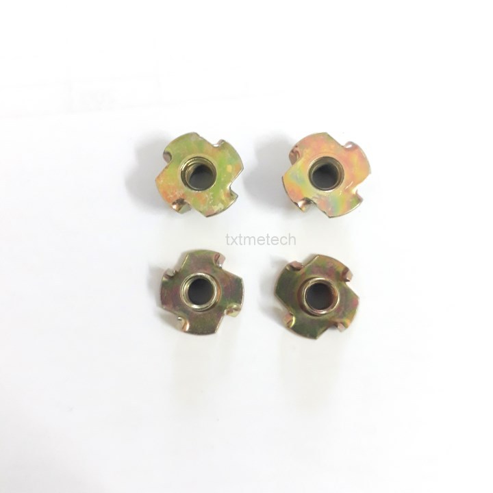 TÁN CHẤU M5, ĐAI ỐC CHẤU ĐÓNG GỖ 5LY (100 con)