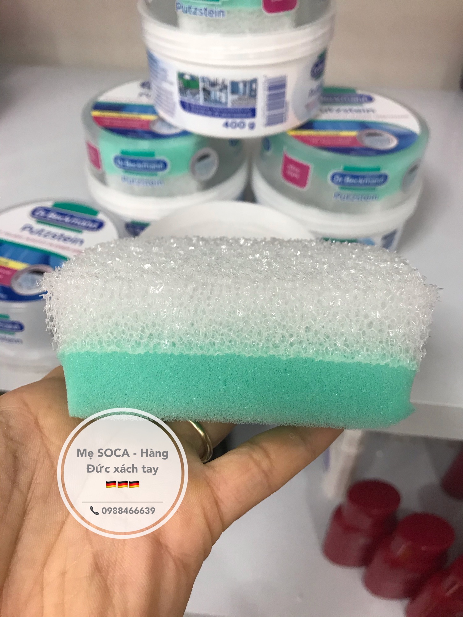 KEM TẨY RỬA ĐA NĂNG DR BECKMANN PUTZSTEIN - 400g (hàng Đức)