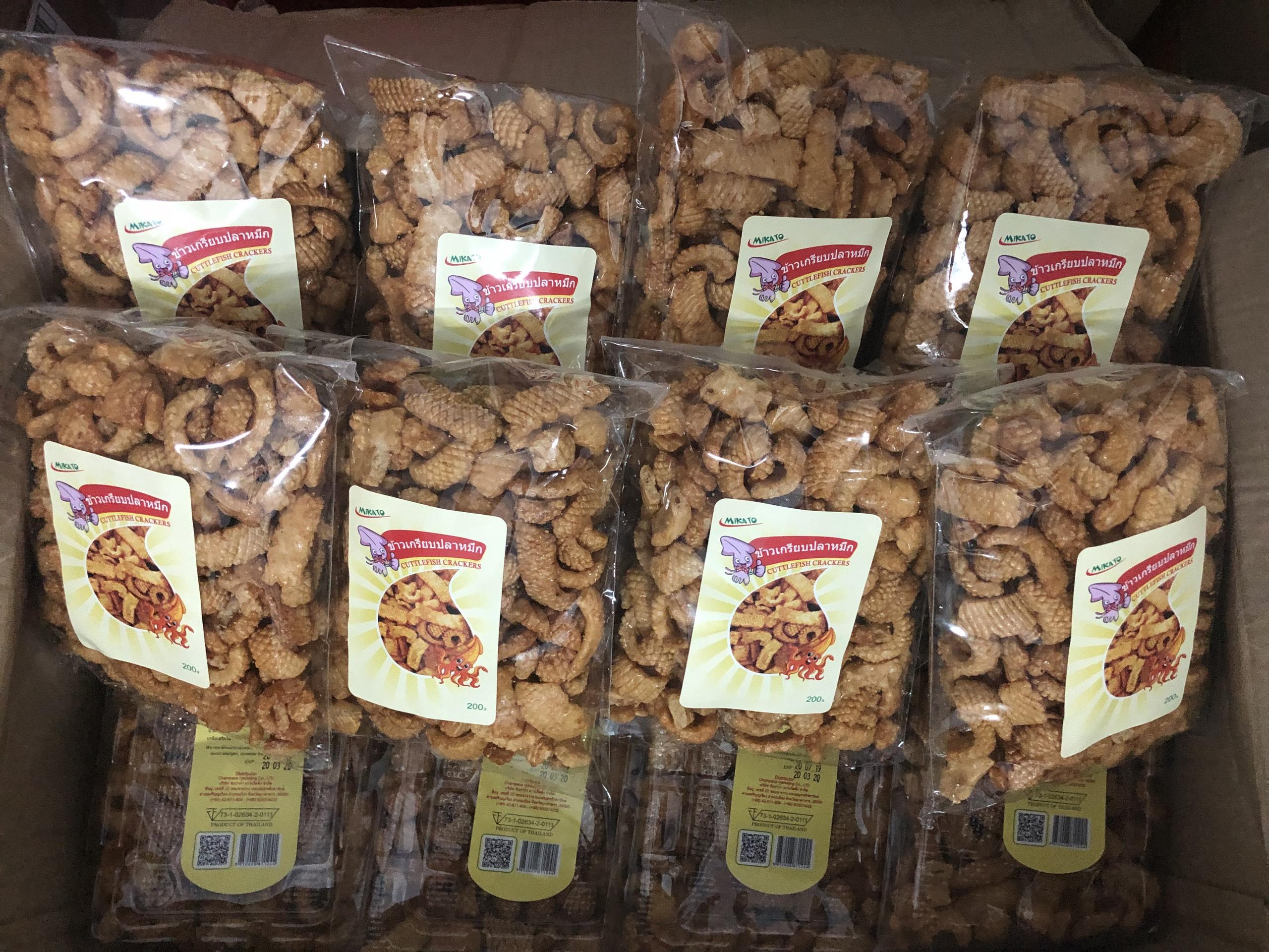 [HCM]Snack mực Thái gói 200gr