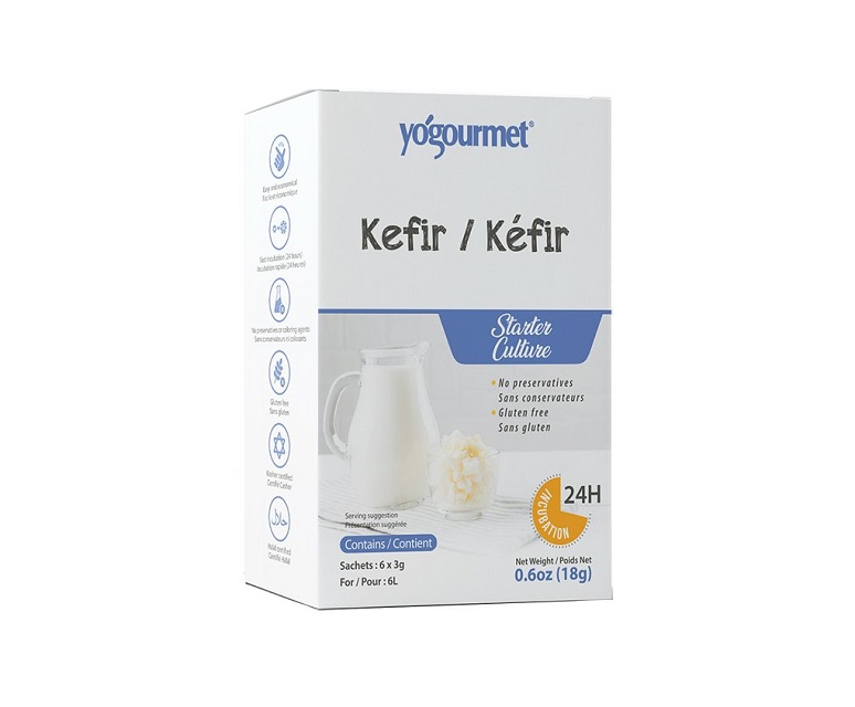 Men làm sữa chua Kefir - Vegan - Probiotic (Yógourmet)