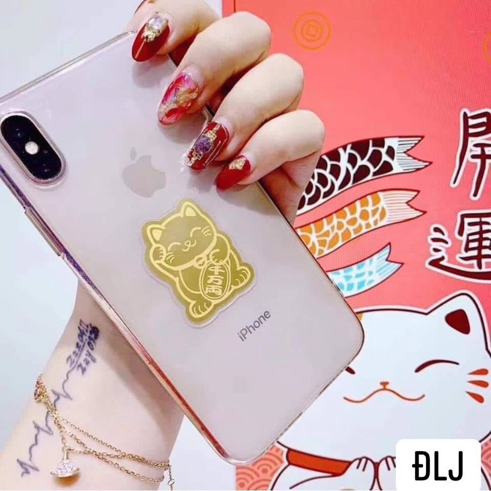 [HCM]Mèo thần tài mạ vàng 24k